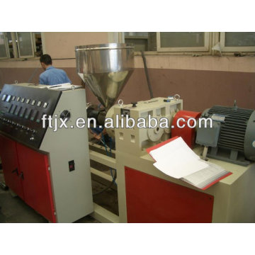 SJ series conical twin screw plastic extruder